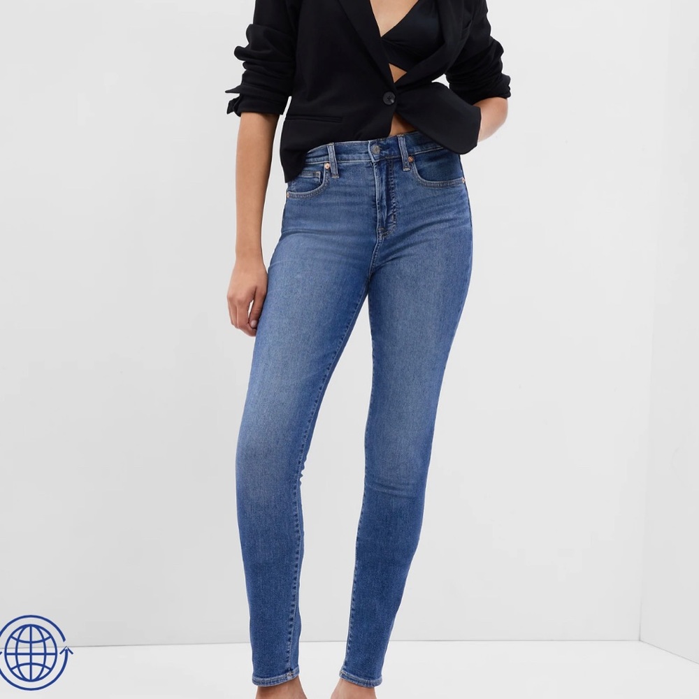 GAP High Rise True Skinny Jeans *Perfect Condition*